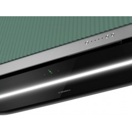 Вытяжка MAUNFELD MURANO 80 см зеленая, 1270 м3/ч, SKU 33605
