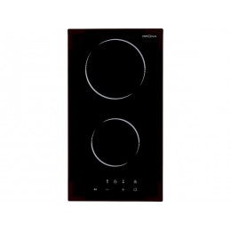 Варочная панель KRONA TEMPO 30 BL электрическая 36806, стеклокерамика, 2 зоны, сенсорное управление