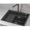 Мойка Granula KS-6003i черного цвета - стильное решение для вашей кухни