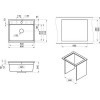 Мойка Granula KS-6003i черного цвета - стильное решение для вашей кухни