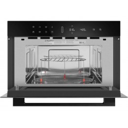 СВЧ-печь MAUNFELD MBMO349DGB 60 см черная, 34 л, гриль, 1450 Вт, SKU 35607