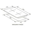 Варочная панель MEFERI MIH302WH POWER - Индукционная панель с высокой эффективностью и современным дизайном