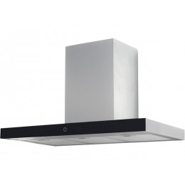 Вытяжка EXITEQ EX-1069, 90 см, черное стекло, 1000 м3/ч, сенсорное управление, 3 скорости, 46 дБ, SKU 7614