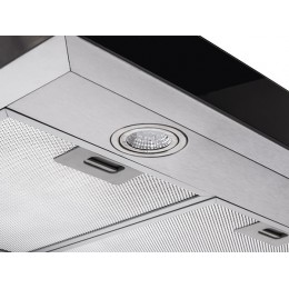 Вытяжка EXITEQ EX-1069, 90 см, черное стекло, 1000 м3/ч, сенсорное управление, 3 скорости, 46 дБ, SKU 7614