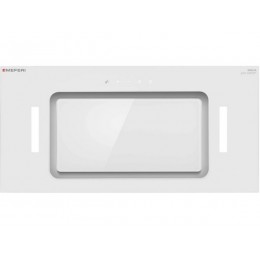 Вытяжка MEFERI INBOX60WH GLASS COMFORT 29415, 60 см, белая, 950 м³/ч, LED