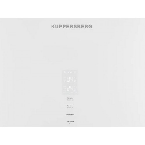 Холодильник Kuppersberg RFCN 2013 WG – Энергоэффективный двухкамерный холодильник с современным дизайном