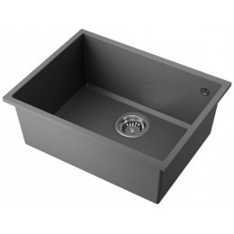 Мойка 35017 Tetogranit 550x420 мм, подстольная, для тумбы от 60 см