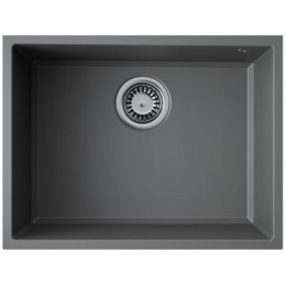 Мойка 35017 Tetogranit 550x420 мм, подстольная, для тумбы от 60 см