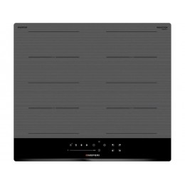 Варочная панель MEFERI MIH604GR 29317, индукционная, 4 конфорки, серый, 59 см