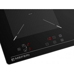 Варочная панель MEFERI 29319 индукционная 80 см черная с вытяжкой, 4 конфорки, сенсорное управление