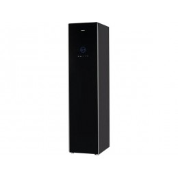 Паровой шкаф HIBERG SD 4GB, 1400Вт, тёмно-серый, сенсорный, 4 вешалки, самоочистка, SKU 34120