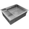 Мойка Paulmark Next-pro 54 uni PM705445-BS из брашированной стали - Качественное решение для вашей кухни