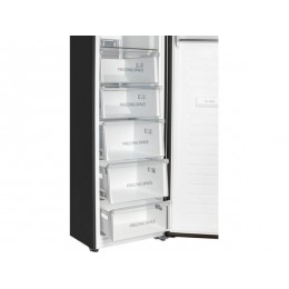 Морозильная камера HIBERG i-FR 44G B, 31625, 60 см, черная, A++, No Frost