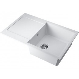 Мойка 35025 Omoikiri Sakaime 79-WH Tetogranit 790x500 мм, врезная, белая