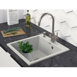 Смеситель Paulmark Essen Es213211-BS (SKU: 21726) однорычажный, латунь, высокий излив, механизм 35 мм