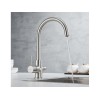 Смеситель Paulmark Essen Es213211-BS (NI) - Брашированная сталь (никель) для кухни и ванной
