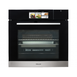 Духовой шкаф GRAUDE BMDP 60.2 E 22228, 60 см, черный/нерж. сталь, 66 л, 250°C, пар