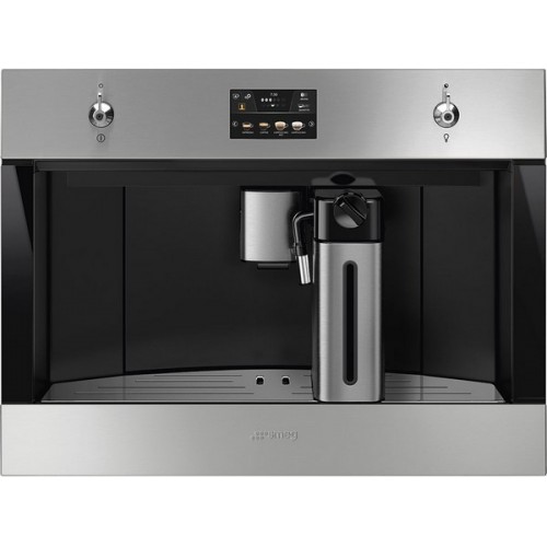 Кофемашина SMEG CMS4303XRU — Встраиваемая кофемашина с элегантным дизайном и высоким качеством приготовления кофе