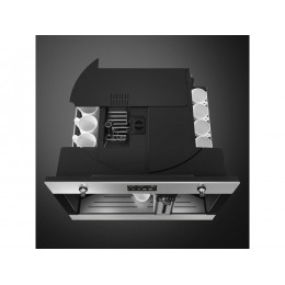 Кофемашина SMEG CMS4303XRU, нерж. сталь, сенсорное управление, 13 напитков, 15 бар, 2.4 л, 350 г, SKU 26828