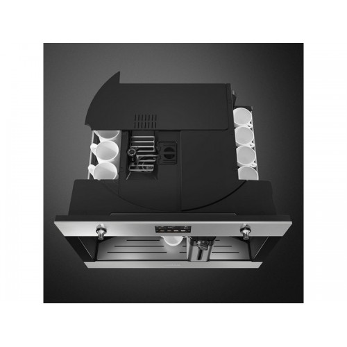 Кофемашина SMEG CMS4303XRU — Встраиваемая кофемашина с элегантным дизайном и высоким качеством приготовления кофе
