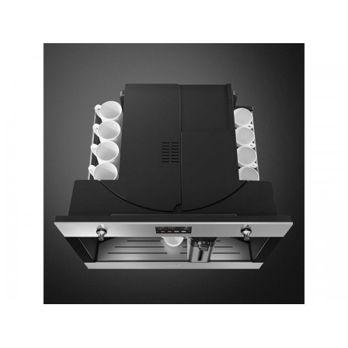 Кофемашина SMEG CMS4303XRU — Встраиваемая кофемашина с элегантным дизайном и высоким качеством приготовления кофе