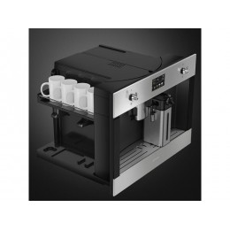 Кофемашина SMEG CMS4303XRU, нерж. сталь, сенсорное управление, 13 напитков, 15 бар, 2.4 л, 350 г, SKU 26828