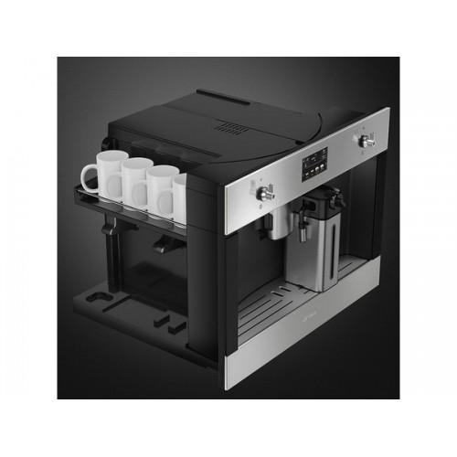 Кофемашина SMEG CMS4303XRU — Встраиваемая кофемашина с элегантным дизайном и высоким качеством приготовления кофе