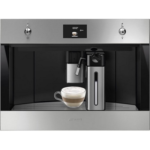 Кофемашина SMEG CMS4303XRU — Встраиваемая кофемашина с элегантным дизайном и высоким качеством приготовления кофе