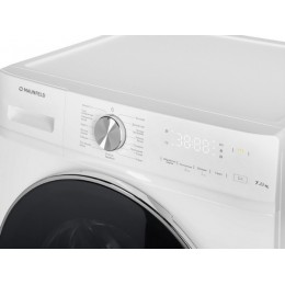 Стиральная машина MAUNFELD MFWM127IWH053, 7 кг, 1200 об/мин, белая, инверторный двигатель, A+++ (SKU: 33629)