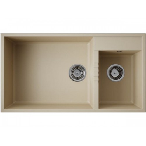 Мойка Omoikiri Tedori 85-2-U-SA Tetogranit/бежевый (4993942)