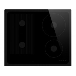 Варочная панель SMEG SI1M24644D 60 см, индукционная, черная, стеклокерамика, 4 зоны, 9 уровней мощности, сенсорное управление, SKU 36330.
