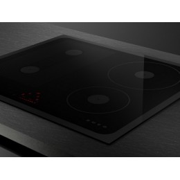 Варочная панель SMEG SI1M24644D 60 см, индукционная, черная, стеклокерамика, 4 зоны, 9 уровней мощности, сенсорное управление, SKU 36330.