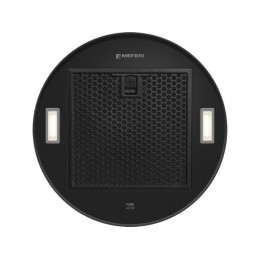 Вытяжка MEFERI TUBE35BK ULTRA 29431, черная, 1200 м3/ч, LED, 3 скорости, 48 дБ