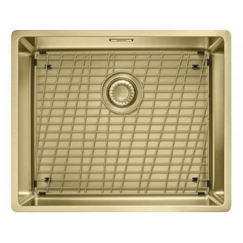 Мойка Franke BXM 210/110-50 F-INOX в золоте с вентилем-автоматом (127.0662.540) - Качественная сантехника для вашего интерьера
