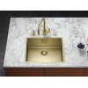 Мойка Franke BXM 210/110-50 F-INOX в золоте с вентилем-автоматом (127.0662.540) - Качественная сантехника для вашего интерьера