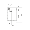 Мойка Franke BXM 210/110-50 F-INOX в золоте с вентилем-автоматом (127.0662.540) - Качественная сантехника для вашего интерьера