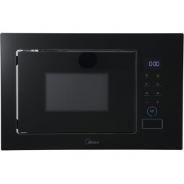 СВЧ-печь Midea MI982617GB 900Вт, 26л, черное стекло, встраиваемая 60 см, 10 программ, защита детей, 31634