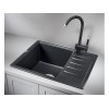 Мойка Granula ST-5803 черная - стильное решение для вашей кухни