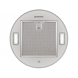 Вытяжка MEFERI TUBE35IX ULTRA, 1200 м³/ч, нержавеющая сталь, 3 скорости, 180 Вт, 40 м², SKU 29434