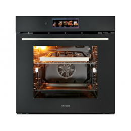 Духовой шкаф GRAUDE BMP 60.4 S, 20238, черный, 73 л, 250°C, пиролитическая очистка