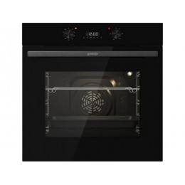Духовой шкаф Gorenje BO6737E01ATBGN, электрический, 60 см, черный, 73 л, A, 2900 Вт, пиролитическая эмаль.