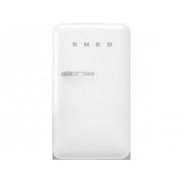 Холодильник SMEG FAB10RWH6, 54.5 см, 122 л, белый глянец, статическое охлаждение, D класс, 35 дБ, SKU 29240
