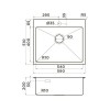 Мойка Omoikiri Akisame 59-GB нерж. сталь/графит (4997014)