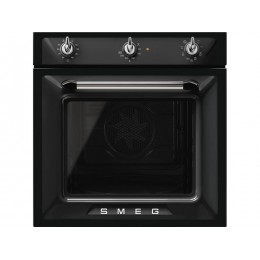Духовой шкаф SMEG SF6905N1, электрический 60 см, черный, 70 л, 3000 Вт, 8 функций, SKU 29242