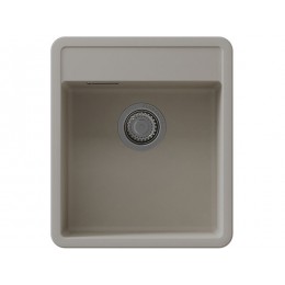Мойка Florentina Пьемонт 440 грей, SKU 26643, врезная, кварц, 1 чаша, 440x510 мм