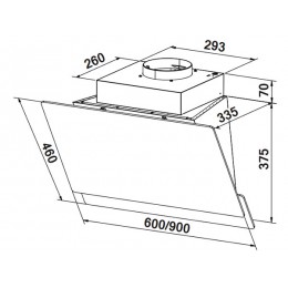 Вытяжка Gorenje WHI649X21P