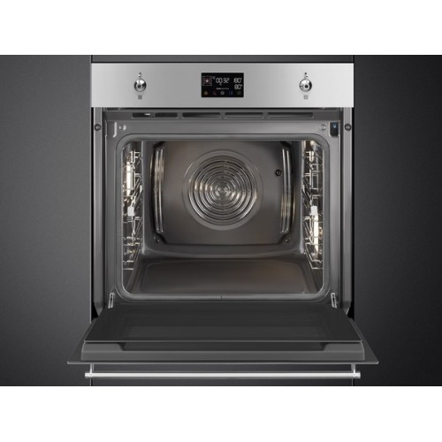 Духовой шкаф SMEG SOP6302S2PX с паром - Эффективное приготовление блюд и стильный дизайн