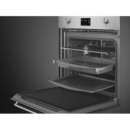 Духовой шкаф SMEG SOP6302S2PX с паром - Эффективное приготовление блюд и стильный дизайн