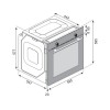 Духовой шкаф KRONA INFINITUM max 60 BL/BL - Элегантность и Функциональность для Вашей Кухни