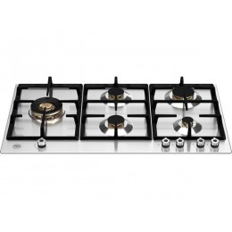 Газовая варочная панель Bertazzoni P905LPROX, 90 см, нержавеющая сталь, 5 конфорок, 10150